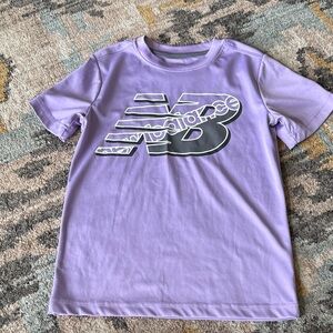 New Balance Kids Purple Graphic Tee